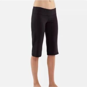 NWT - Lululemon Pants Womens 4 Black clam Digger  Wide Leg Crop Pants